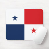 Flagge von Panama Mousepad (Mit Mouse)