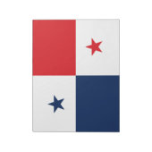 Flagge von Panama Notizblock (Rotiert)
