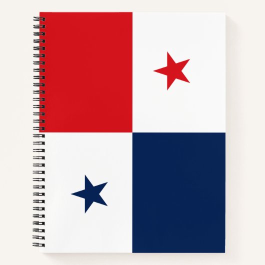 Flagge von Panama Notizblock (Vorderseite)