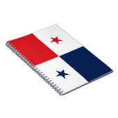 Flagge von Panama Notizblock (Rechte Seite)