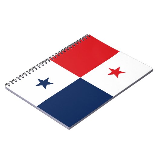 Flagge von Panama Notizblock (Linke Seite)