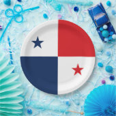 Flagge von Panama Pappteller (Party)