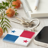 Flagge von Panama  Schlüsselanhänger (Vorderseite rechts)