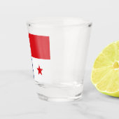 Flagge von Panama Schnapsglas (Rechts)