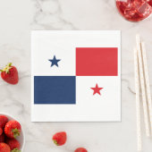 Flagge von Panama Serviette (Beispiel)
