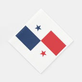 Flagge von Panama Serviette (Ecke)