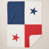 Flagge von Panama Sherpadecke (Vorderseite)