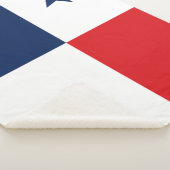 Flagge von Panama Sherpadecke (3/4)