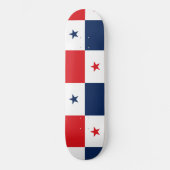 Flagge von Panama Skateboard (Vorderseite)