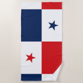 Flagge von Panama Strandtuch (Vorderseite)