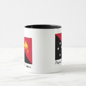 Flagge von Papua-Neu-Guinea Tasse (Zentrum)