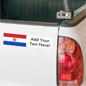 Flagge von Paraguay Autoaufkleber (Auf Lkw)