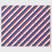 Flagge von Paraguay- - Banderade Paraguay Geschenkpapier (Flach)