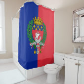 Flagge von Paris (Frankreich) Duschvorhang (Beispiel)