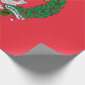 Flagge von Paris (Frankreich) Geschenkpapier (Ecke)
