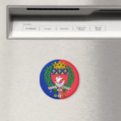 Flagge von Paris, Frankreich Magnet (In Situ (Geschirrspüler))