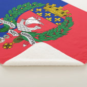 Flagge von Paris (Frankreich) Sherpadecke (3/4)