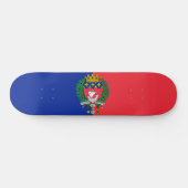 Flagge von Paris (Frankreich) Skateboard (Horizontal)