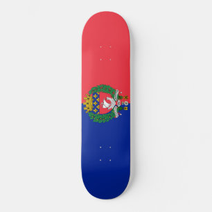 Flagge von Paris (Frankreich) Skateboard