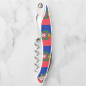 Flagge von Paris, Frankreich Waiter's Corkschraube Kellnermesser (Vorderseite)