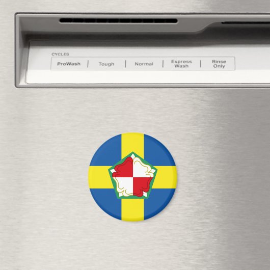 Flagge von Pembrokeshire Magnet (In Situ (Geschirrspüler))