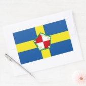 Flagge von Pembrokeshire Rechteckiger Aufkleber (Umschlag)