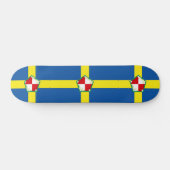 Flagge von Pembrokeshire Skateboard (Horizontal)