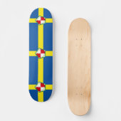 Flagge von Pembrokeshire Skateboard (Vorderseite)