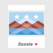 Flagge von Peoria, Arizona Aufkleber (Blatt)