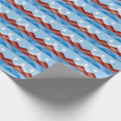 Flagge von Peoria, Arizona Geschenkpapier (Ecke)