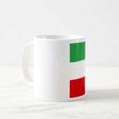 Flagge von Persien/von Iran (1964-1980) Kaffeetasse (Vorderseite Links)