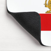 Flagge von Persien/von Iran (1964-1980) Mousepad (Ecke)