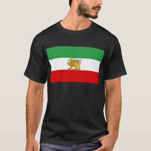 Flagge von Persien/von Iran (1964-1980) T-Shirt