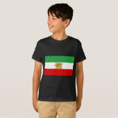 Flagge von Persien/von Iran (1964-1980) T-Shirt (Vorne ganz)