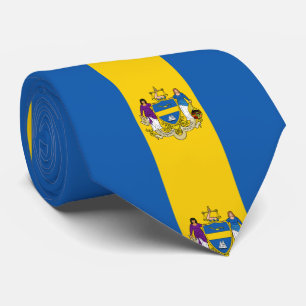 Flagge von Philadelphia, Krawatte Pennsylvania