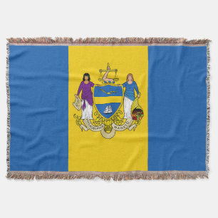 Flagge von Philadelphia, Pennsylvania Decke