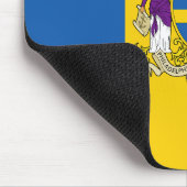 Flagge von Philadelphia, Pennsylvania Mousepad (Ecke)