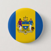 Flagge von Philadelphia, Pinback-Button von Pennsy Button (Vorderseite)