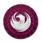 Flagge von Phoenix, Arizona Dartscheibe (vorne)