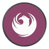 Flagge von Phoenix, Arizona Eishockey Puck (Vorderseite)