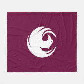 Flagge von Phoenix, Arizona Fleecedecke (Vorderseite (Horizontal))