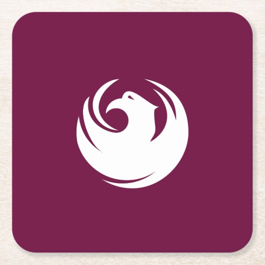 Flagge von Phoenix, Arizona Rechteckiger Pappuntersetzer (Vorderseite)