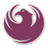 Flagge von Phoenix Stadt Arizona Aufkleber (Vorderseite)