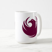 Flagge von Phoenix Stadt Arizona Kaffeetasse (VorderseiteRechts)