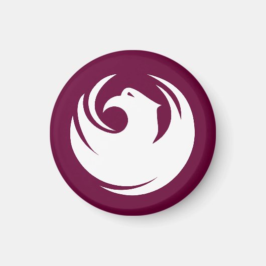 Flagge von Phoenix Stadt Arizona Magnet (Vorne)