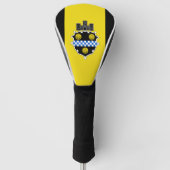 Flagge von Pittsburgh, Pennsylvania Golf Headcover (Vorderseite)