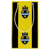 Flagge von Pittsburgh, Pennsylvania Kleine Geschen Kleine Geschenktüte (Vorderseite)