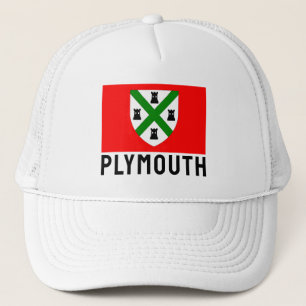 Flagge von Plymouth (England) Truckerkappe