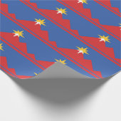Flagge von Pocatello, Idaho Geschenkpapier (Ecke)