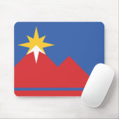 Flagge von Pocatello, Idaho Mousepad (Mit Mouse)